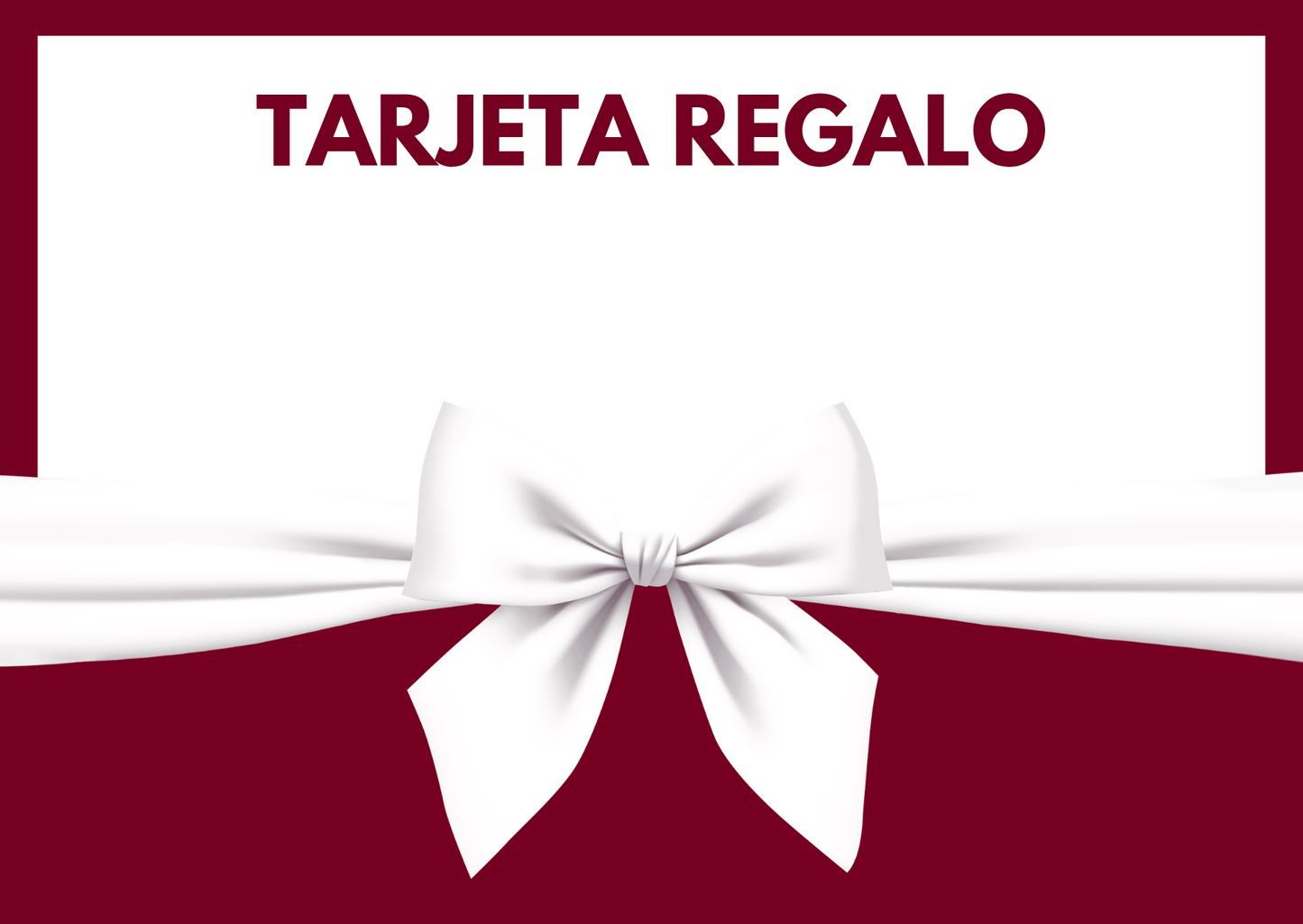Tarjeta regalo